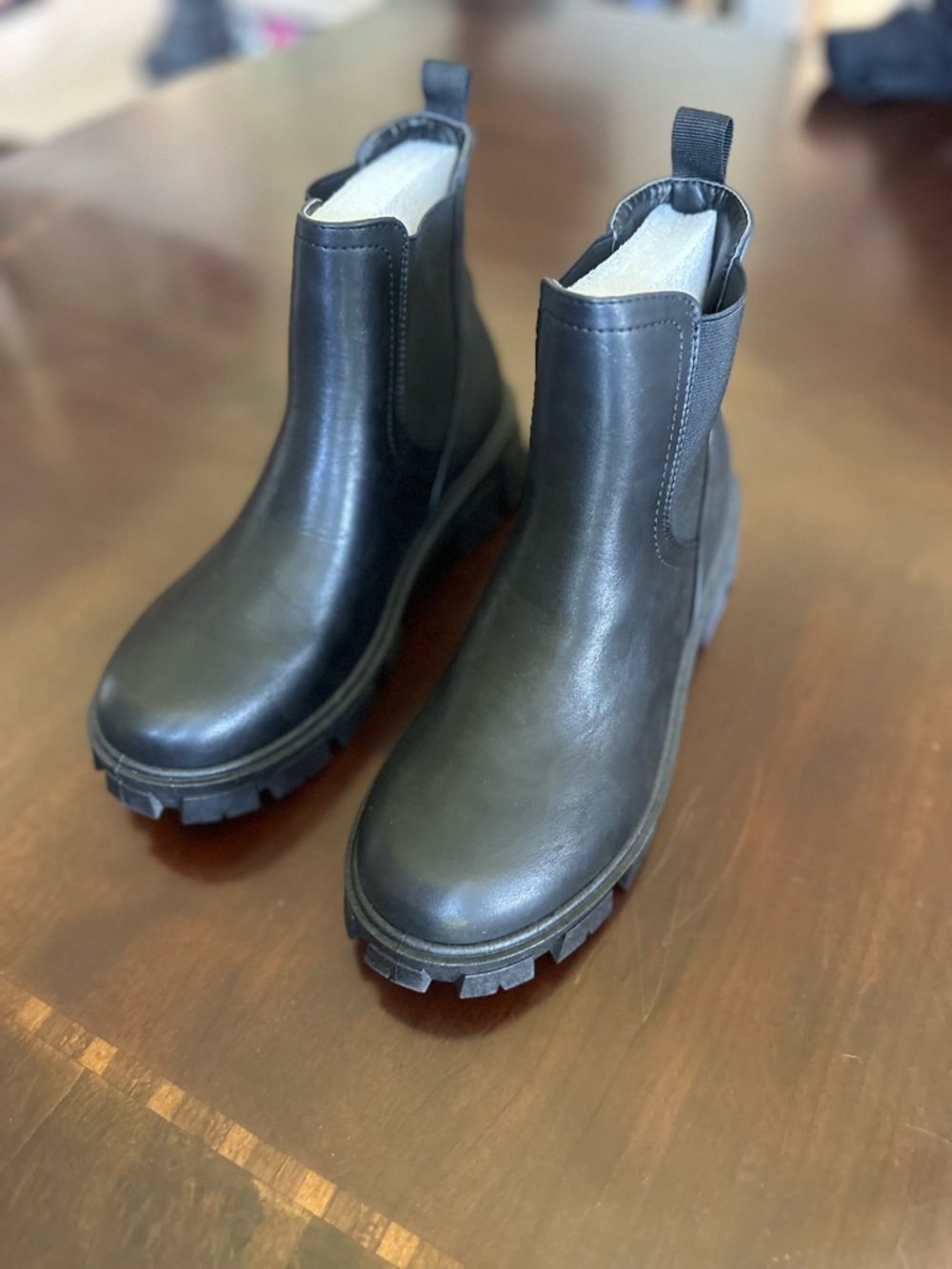 SGR-JAIDEN Black Slip-On Shoe